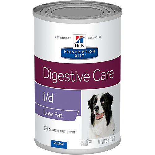 Hill's Prescription Diet i/d Digestive Care Original Low Fat Canned Dog Food, 13-oz, case of 12