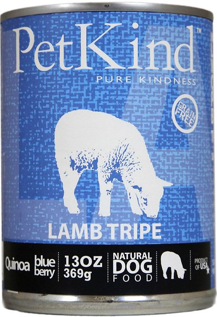 PetKind That's It! Lamb Tripe Grain-Free Canned Dog Food, 13-oz, case of 12