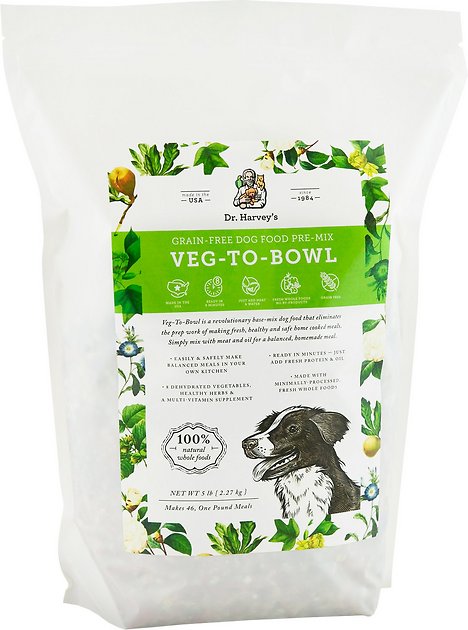 Dr. Harvey's Veg-To-Bowl Grain-Free Dog Food Pre-Mix