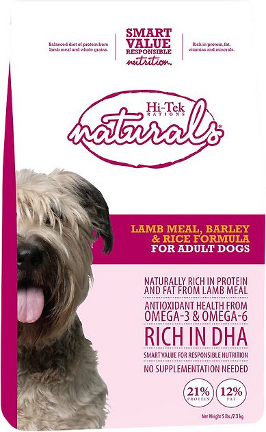 Hi-Tek Naturals Lamb Meal, Barley & Rice Formula Adult Dry Dog Food