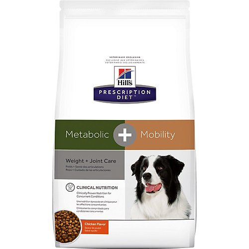 Hill's Prescription Diet Metabolic + Mobility Weight and Joint Care Chicken Flavor Dry Dog Food