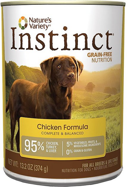 Instinct by Nature's Variety Grain-Free Chicken Formula Canned Dog Food