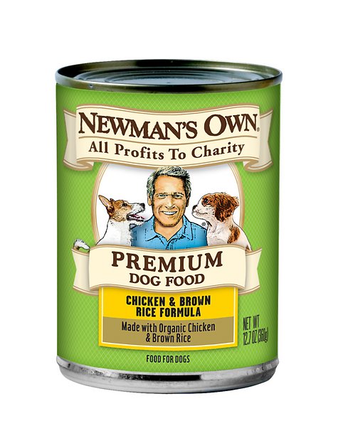 Newman's Own Organics Chicken & Brown Rice Formula Canned Dog Food