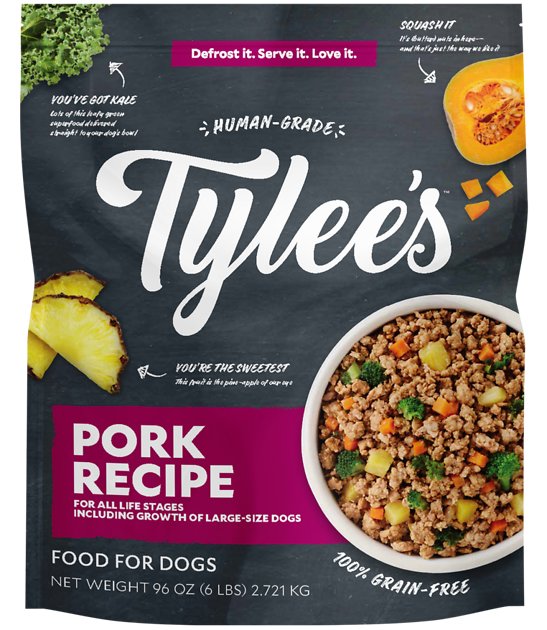 Tylee's Pork Recipe Human-Grade Dog Food