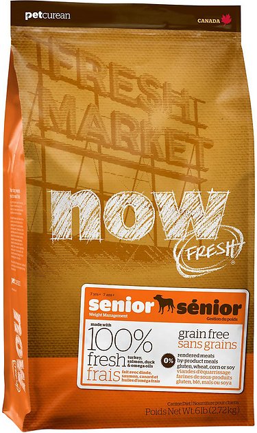 Now Fresh Grain-Free Senior Weight Management Recipe Dry Dog Food