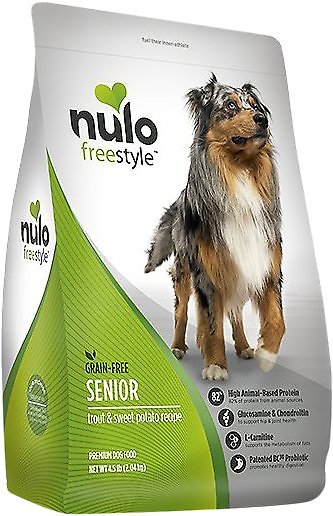 Nulo Freestyle Trout & Sweet Potato Recipe Grain-Free Senior Dry Dog Food