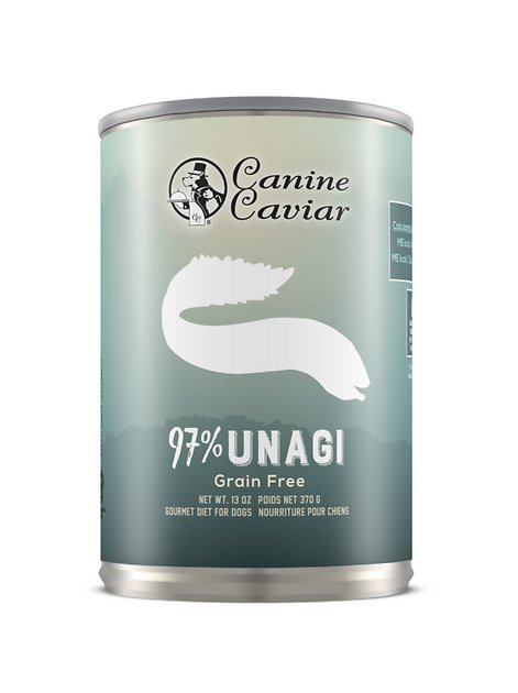 Canine Caviar 97% Unagi Grain-Free Canned Dog Food Supplement, 13-oz, case of 12