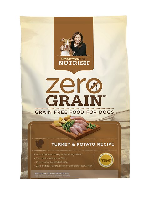 Rachael Ray Nutrish Zero Grain Natural Turkey & Potato Recipe Grain-Free Dry Dog Food