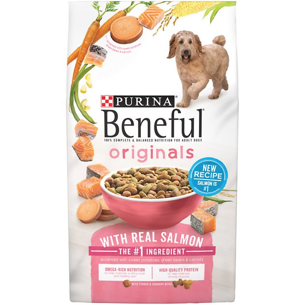 Purina Beneful Originals with Real Salmon Dry Dog Food, 31.1-lb bag