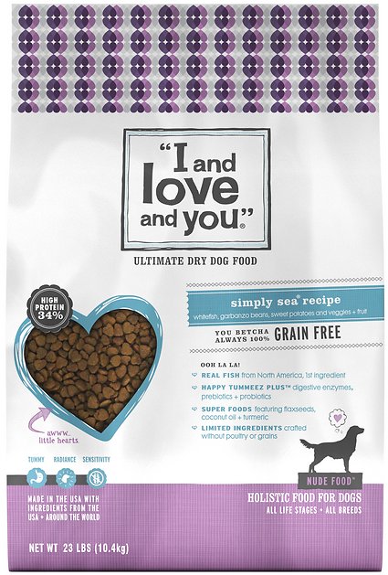 I and Love and You Nude Food Simply Sea Grain-Free Dry Dog Food