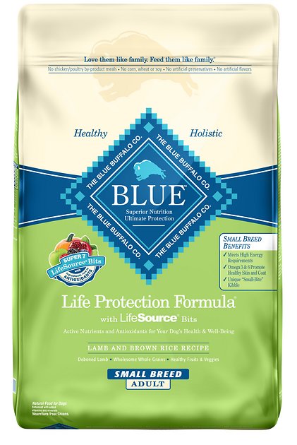 Blue Buffalo Life Protection Formula Small Breed Adult Lamb & Brown Rice Recipe Dry Dog Food