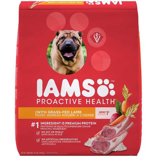 Iams ProActive Health Adult Lamb Meal & Rice Formula Dry Dog Food