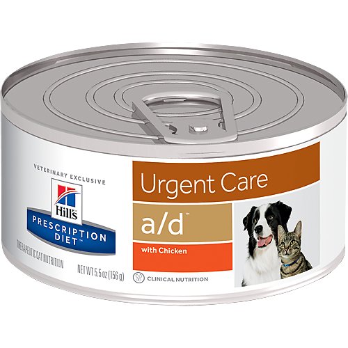 Hill's Prescription Diet a/d Urgent Care with Chicken Canned Dog & Cat Food, 5.5-oz, case of 24