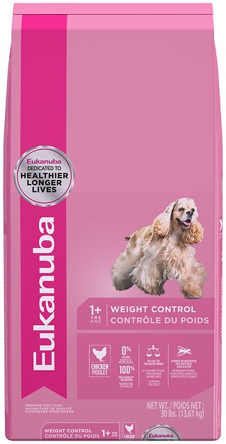 Eukanuba Adult Weight Control Chicken Formula Dry Dog Food