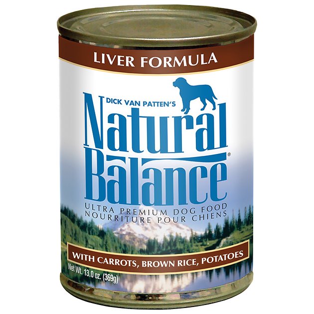 Natural Balance Ultra Premium Liver Formula Canned Dog Food, 13-oz, case of 12