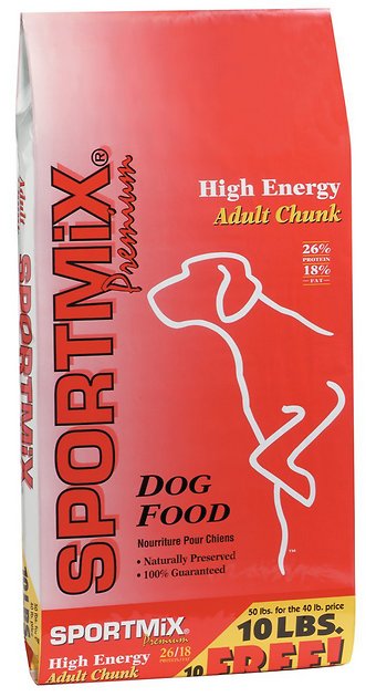 SPORTMiX High Energy Adult Dry Dog Food, 50-lb bag