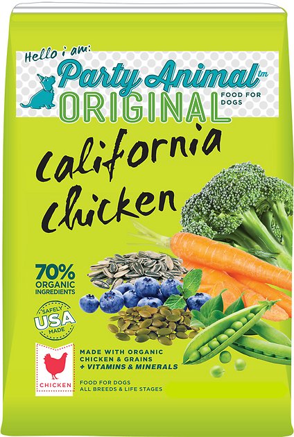 Party Animal California Chicken Recipe Dry Dog Food