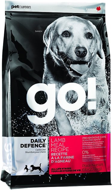 Go! Daily Defence Lamb Meal Recipe Dry Dog Food