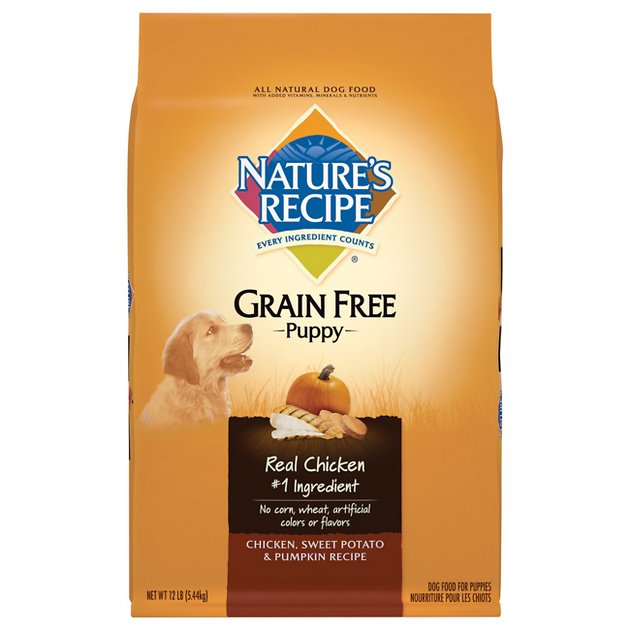 Nature's Recipe Grain-Free Puppy Chicken, Sweet Potato, & Pumpkin Recipe Dry Dog Food