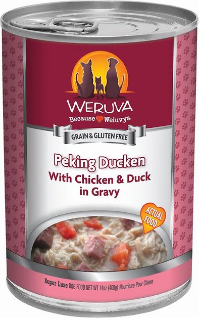 Weruva Peking Ducken with Chicken & Duck in Gravy Grain-Free Canned Dog Food