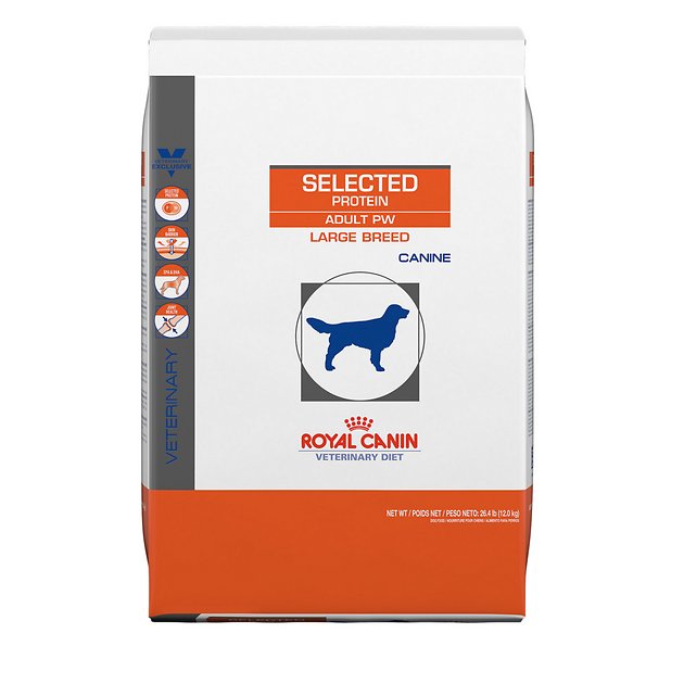 Royal Canin Veterinary Diet Selected Protein Adult PW Large Breed Dry Dog Food, 26.4-lb bag