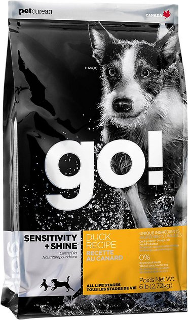 Go! Sensitivity + Shine Duck Recipe Dry Dog Food