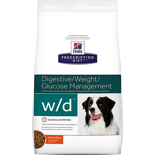 Hill's Prescription Diet w/d Digestive/Weight/Glucose Management Chicken Flavor Dry Dog Food