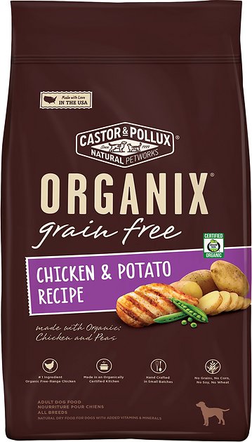 Castor & Pollux Organix Grain-Free Chicken & Potato Recipe Adult Dry Dog Food