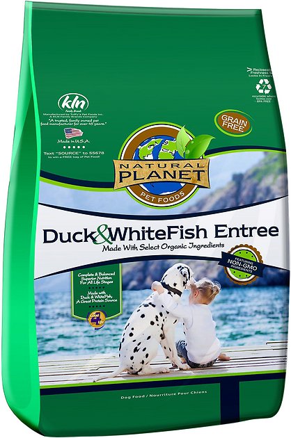 Natural Planet Duck & Whitefish Entree Grain-Free Dry Dog Food