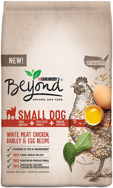 Purina Beyond Small Dog White Meat Chicken, Barley & Egg Recipe Dry Dog Food, 14-lb bag