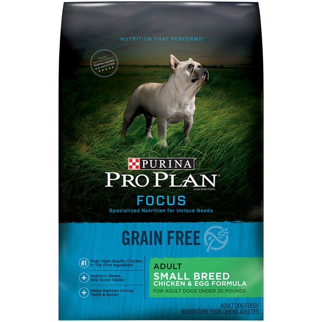 Purina Pro Plan Focus Small Breed Chicken & Egg Formula Grain-Free Dog Food