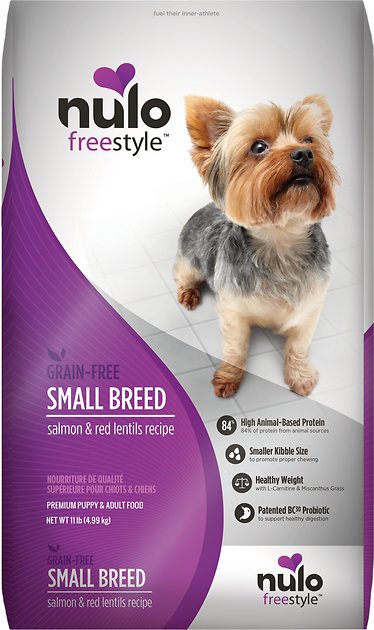 Nulo FreeStyle Grain-Free Small Breed Salmon & Red Lentils Recipe Dry Dog Food