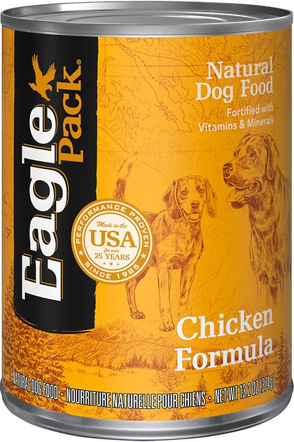 Eagle Pack Chicken Formula Canned Dog Food, 13.2-oz, case of 12