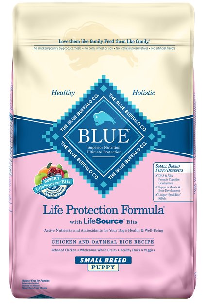 Blue Buffalo Life Protection Formula Small Breed Puppy Chicken & Oatmeal Recipe Dry Dog Food