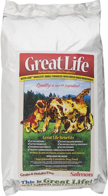 Great Life Grain-Free Wild Salmon Dry Dog Food