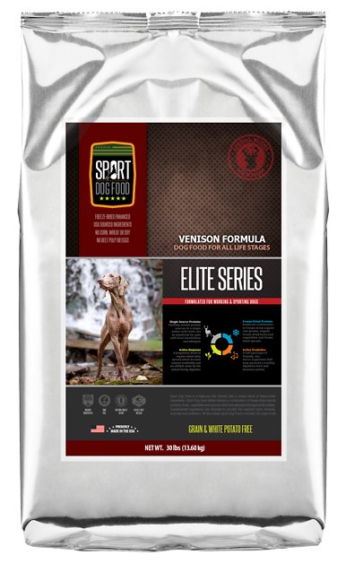 Sport Dog Food Elite Venison Formula Grain-Free Dry Dog Food