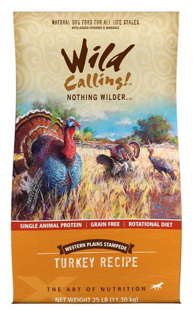 Wild Calling Western Plains Stampede Turkey Recipe Grain-Free Dry Dog Food