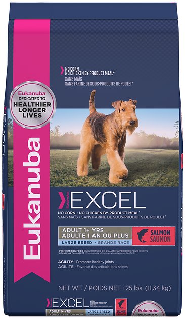 Eukanuba Excel Large Breed Adult Salmon Formula Dry Dog Food, 25-lb bag