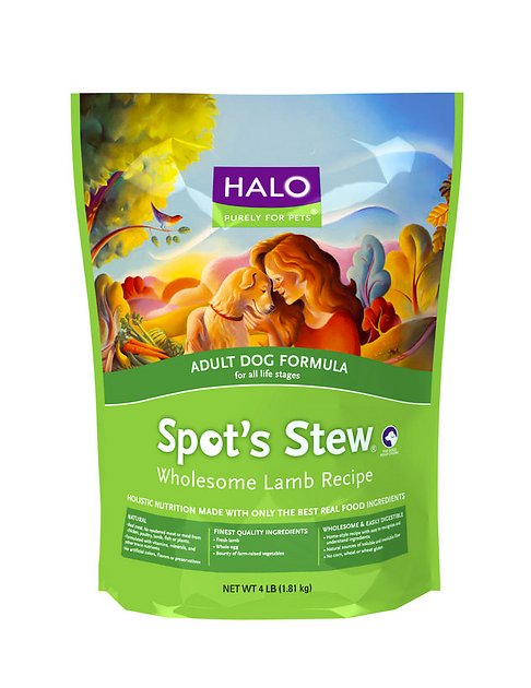 Halo Spot's Stew Wholesome Lamb Recipe Dry Dog Food