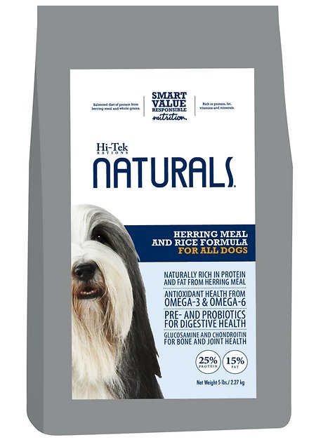 Hi-Tek Naturals Herring Meal & Rice Formula Dry Dog Food