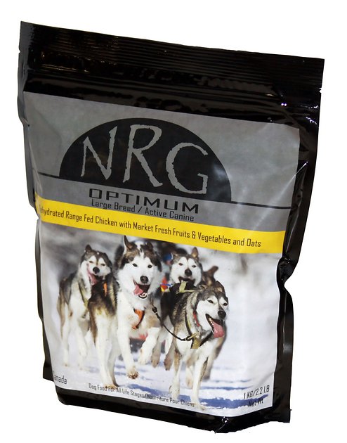 NRG Optimum Chicken & Veggies Large Breed & Active Canine  Dehydrated Dog Food