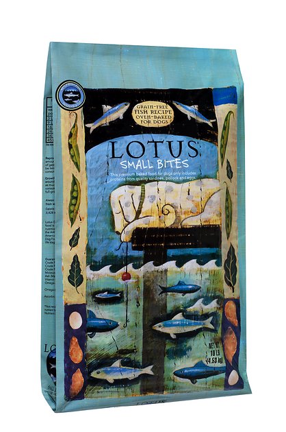 Lotus Oven-Baked Fish Small Bites Recipe Grain-Free Dry Dog Food