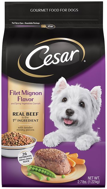 Cesar Filet Mignon Flavor With Spring Vegetables Dry Dog Food