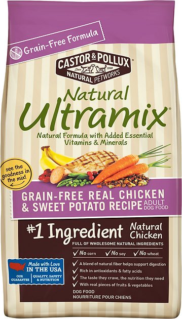 Castor & Pollux Natural UltraMix Grain-Free Real Chicken & Sweet Potato Recipe Dry Dog Food