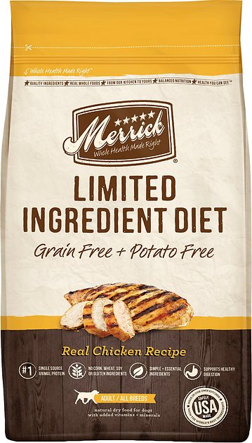 Merrick Limited Ingredient Diet Grain-Free Real Chicken Recipe Dry Dog Food