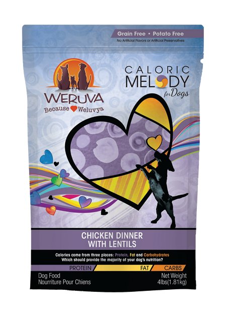 Weruva Caloric Melody Chicken Dinner with Lentils Grain-Free Dry Dog Food