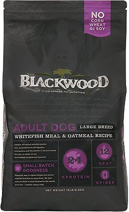 Blackwood Whitefish Meal & Oatmeal Recipe Large Breed Adult Dry Dog Food